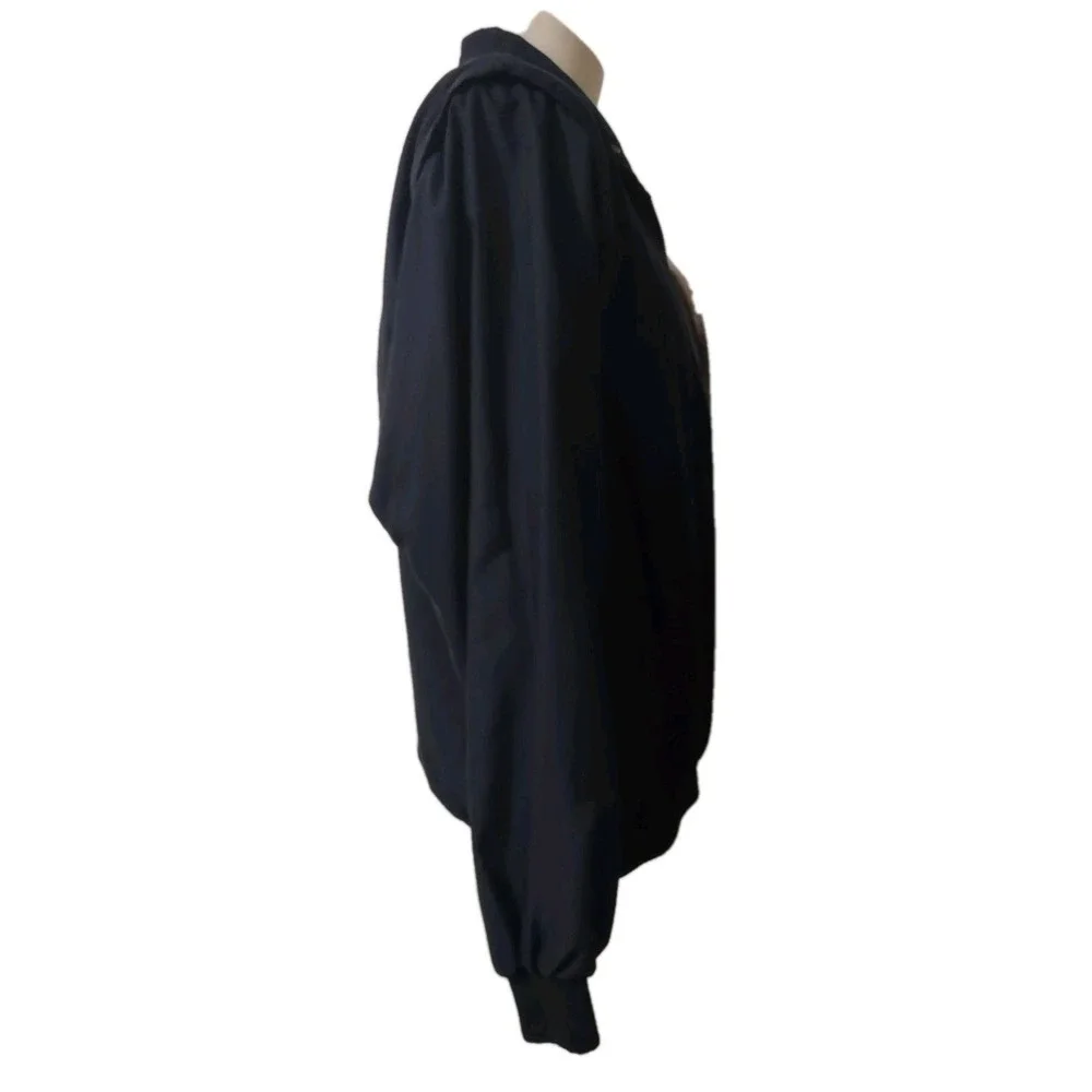Ahead Authentics Pullover Jacket Men's Size L Golf Zip Off Sleeves 1/4 Zip Black